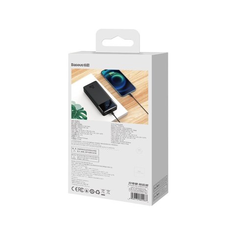 BASEUS POWERBANK BIPOW 20000MAH 25W CZARNY BASEUS POWERBANK BIPOW 20000MAH 25W CZARNY