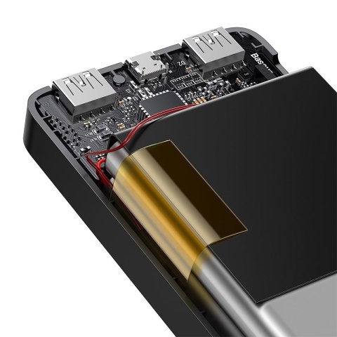 BASEUS POWERBANK BIPOW 30000MAH 15W CZARNY OS BASEUS POWERBANK BIPOW 30000MAH 15W CZARNY OS