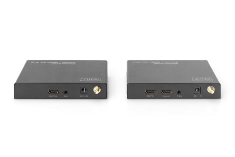 DIGITUS PRZEDŁUŻACZ/EXTENDER SPLITTER HDMI BEZPRZEWODOWY 80M 1080P 60HZ FHD 5GHZ HDCP 1.3 (ZESTAW) DS-55314 DIGITUS PRZEDŁUŻACZ/EXTENDER SPLITTER HDMI BEZPRZEWODOWY 80M 1080P 60HZ FHD 5GHZ HDCP 1.3 (ZESTAW) DS-55314