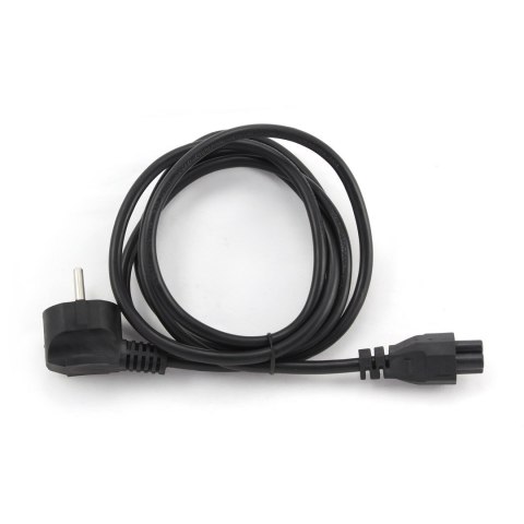 GEMBIRD KABEL ZASILAJĄCY DO NOTEBOOKA KONICZYNKA C5 (3 PIN) VDE 1M, CZARNY GEMBIRD KABEL ZASILAJĄCY DO NOTEBOOKA KONICZYNKA C5 (3 PIN) VDE 1M, CZARNY
