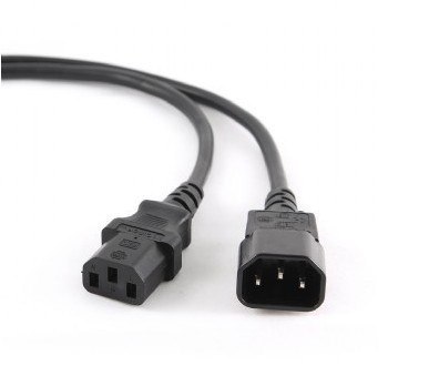Kabel GEMBIRD PC-189-VDE-3M (C13 / IEC C13 / IEC 320 C13 - C14 ; 3m; kolor czarny) Kabel GEMBIRD PC-189-VDE-3M (C13 / IEC C13 / IEC 320 C13 - C14 ; 3m; kolor czarny)