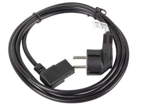 Kabel Lanberg CA-C13C-12CC-0018-BK (C13 / IEC C13 / IEC 320 C13 F - Schuko M; 1,8m; kolor czarny) Kabel Lanberg CA-C13C-12CC-0018-BK (C13 / IEC C13 / IEC 320 C13 F - Schuko M; 1,8m; kolor czarny)