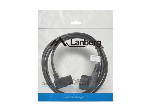 Kabel Lanberg CA-C13C-12CC-0018-BK (C13 / IEC C13 / IEC 320 C13 F - Schuko M; 1,8m; kolor czarny) Kabel Lanberg CA-C13C-12CC-0018-BK (C13 / IEC C13 / IEC 320 C13 F - Schuko M; 1,8m; kolor czarny)