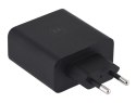 Motorola Wall Charger TurboPower 125W GaN USB-A w/ 1m USB-C, Black