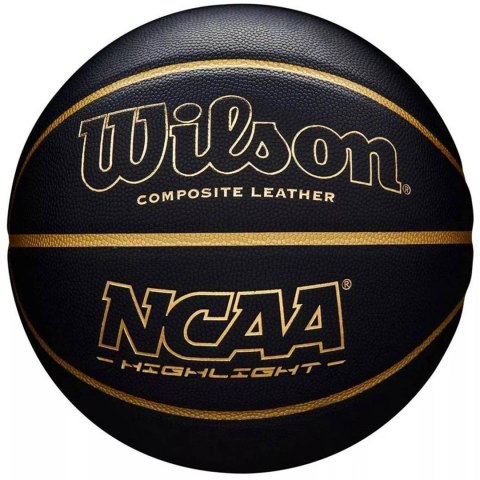 Piłka do koszykówki Wilson NCAA Highlight 295 czarna rozm. 7 WTB067519XB07 Piłka do koszykówki Wilson NCAA Highlight 295 czarna rozm. 7 WTB067519XB07