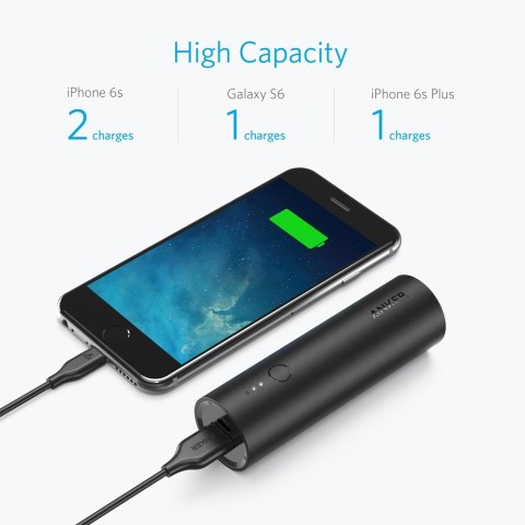 Powerbank Anker PowerCore 5000mAh Czarny Powerbank Anker PowerCore 5000mAh Czarny