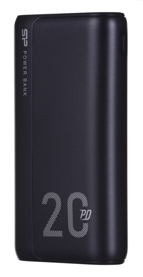 Powerbank Silicon Power QS15 20000mAh QC3.0+PD 2xUSB A, 1x mUSB + 1x USB C, czarny Powerbank Silicon Power QS15 20000mAh QC3.0+PD 2xUSB A, 1x mUSB + 1x USB C, czarny