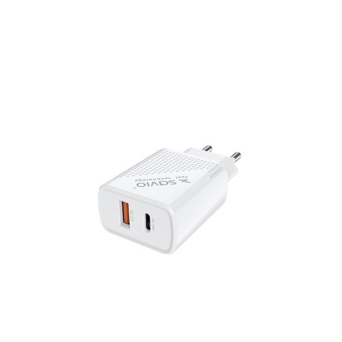 SAVIO ŁADOWARKA SIECIOWA USB QUICK CHARGE POWER DELIVERY 3.0 18W LA-04 SAVIO ŁADOWARKA SIECIOWA USB QUICK CHARGE POWER DELIVERY 3.0 18W LA-04