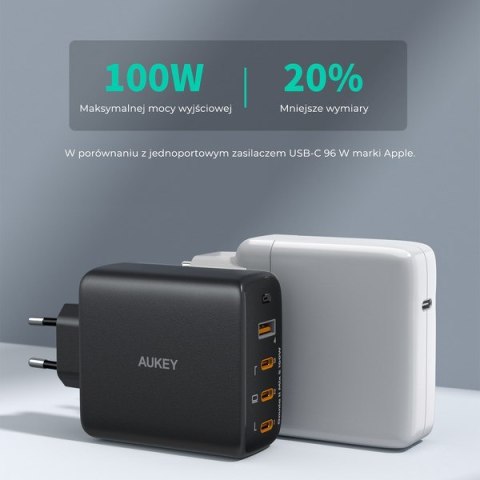 AUEKY PA-B7S ŁADOWARKA SIECIOWA GAN USB-C 100W PD AUEKY PA-B7S ŁADOWARKA SIECIOWA GAN USB-C 100W PD