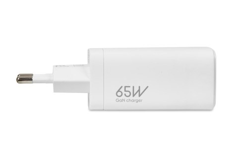 ŁADOWARKA SIECIOWA I-BOX C-65 GAN PD65W KABEL, BIAŁA ŁADOWARKA SIECIOWA I-BOX C-65 GAN PD65W KABEL, BIAŁA