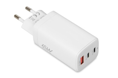 ŁADOWARKA SIECIOWA I-BOX C-65 GAN PD65W KABEL, BIAŁA ŁADOWARKA SIECIOWA I-BOX C-65 GAN PD65W KABEL, BIAŁA
