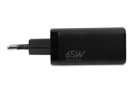 ŁADOWARKA SIECIOWA I-BOX C-65 GAN PD65W KABEL, CZARNA ŁADOWARKA SIECIOWA I-BOX C-65 GAN PD65W KABEL, CZARNA
