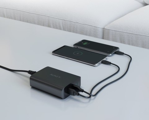 Ładowarka AUKEY POWER DELIVERY 3.0 PA-Y12 (USB, USB typ C; kolor czarny) Ładowarka AUKEY POWER DELIVERY 3.0 PA-Y12 (USB, USB typ C; kolor czarny)