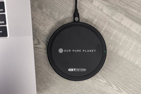 Ładowarka indukcyjna szybkie ładowanie OUR PURE PLANET Ładowarka indukcyjna szybkie ładowanie OUR PURE PLANET