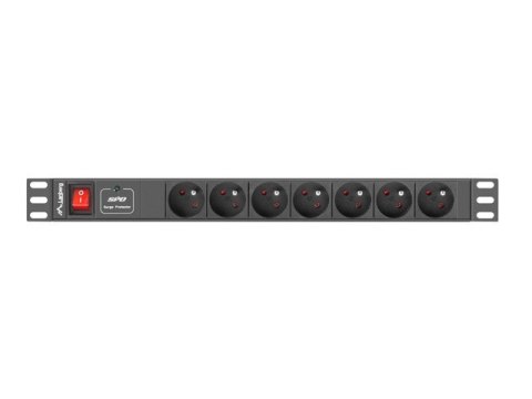 Listwa RACK Lanberg PDU-07E-0200-IEC-BK (7 x UTE; 10 A; 2m; kolor czarny) Listwa RACK Lanberg PDU-07E-0200-IEC-BK (7 x UTE; 10 A; 2m; kolor czarny)