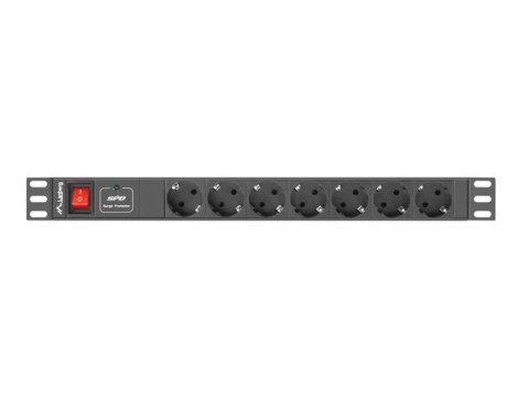 Listwa RACK, zasilająca Lanberg PDU-07F-0200-IEC-BK (7 x UTE; 10 A; 2m; kolor czarny) Listwa RACK, zasilająca Lanberg PDU-07F-0200-IEC-BK (7 x UTE; 10 A; 2m; kolor czarny)