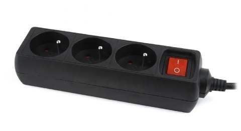 Listwa zasilająca ENERGENIE EG-PSU3F-01 (3 x Typ E; 10 A; 0,6m; kolor czarny) Listwa zasilająca ENERGENIE EG-PSU3F-01 (3 x Typ E; 10 A; 0,6m; kolor czarny)