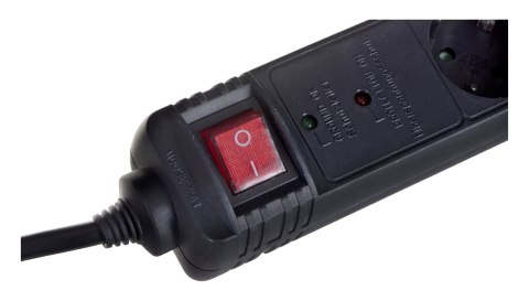 Listwa zasilająca ENERGENIE SPG5-C-10 (5 x VDE; 3m; kolor czarny) Listwa zasilająca ENERGENIE SPG5-C-10 (5 x VDE; 3m; kolor czarny)