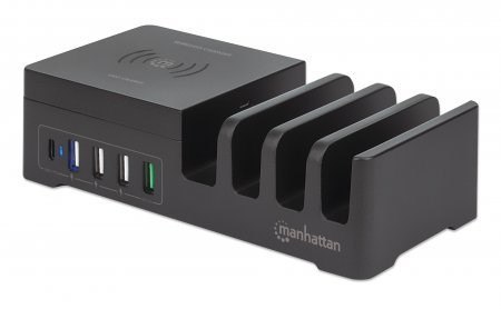 MANHATTAN STACJA ZASILAJĄCA 1X USB-C PD, 1X USB-A MANHATTAN STACJA ZASILAJĄCA 1X USB-C PD, 1X USB-A