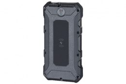 POWERNEED POWER BANK Z PANELEM SOLARNYM 20000MAH LI-POLY PV 1,5W QI 2A USB QC 3.0 LED POWER DELIVERY CZARNY S20000B