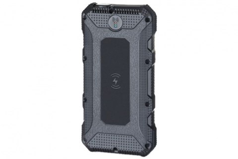 POWERNEED POWER BANK Z PANELEM SOLARNYM 20000MAH LI-POLY PV 1,5W QI 2A USB QC 3.0 LED POWER DELIVERY CZARNY S20000B POWERNEED POWER BANK Z PANELEM SOLARNYM 20000MAH LI-POLY PV 1,5W QI 2A USB QC 3.0 LED POWER DELIVERY CZARNY S20000B