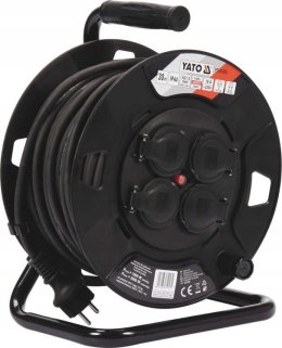 YATO PRZEDŁUŻACZ BĘBNOWY 30M 3 X 1,5MM2