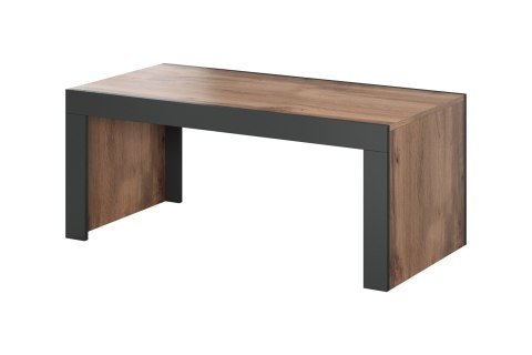 Ława/Stolik MILA 120x60x50 dąb wotan + antracyt Ława/Stolik MILA 120x60x50 dąb wotan + antracyt
