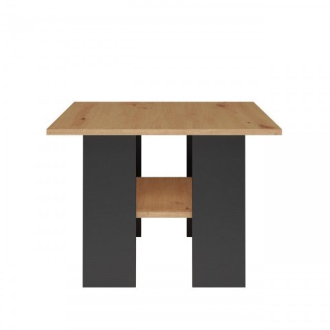 Stolik MODERNA 60x60xH45 dąb artisan/czarny Stolik MODERNA 60x60xH45 dąb artisan/czarny