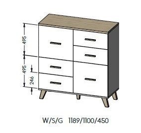 Zestaw LOTTA2 KOM1502D3S+KOM1102D4S+WIT+CT110 W/CZ Zestaw LOTTA2 KOM1502D3S+KOM1102D4S+WIT+CT110 W/CZ