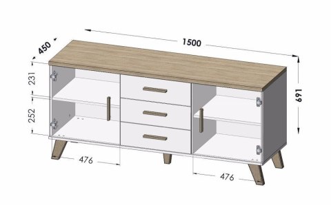 Zestaw LOTTA2 KOM1502D3S+KOM1102D4S+WIT+CT110 W/CZ Zestaw LOTTA2 KOM1502D3S+KOM1102D4S+WIT+CT110 W/CZ