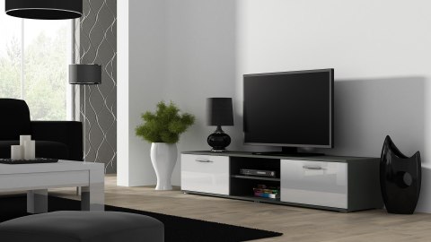 Zestaw SOHO 4 (RTV180 + 2xWit S1 + Półki) SZ/BI POŁ Zestaw SOHO 4 (RTV180 + 2xWit S1 + Półki) SZ/BI POŁ