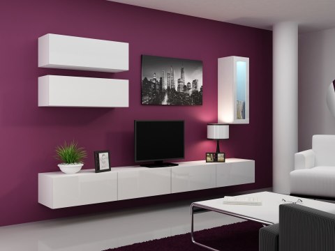 Zestaw VIGO 12 biały/biały połysk Zestaw VIGO 12 biały/biały połysk