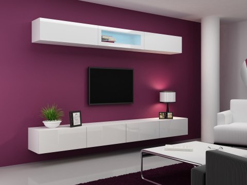Zestaw VIGO 12 biały/biały połysk Zestaw VIGO 12 biały/biały połysk