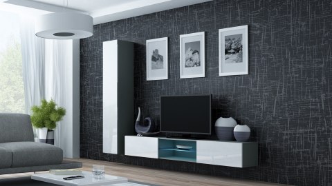 Zestaw VIGO 21 szary/biały połysk Zestaw VIGO 21 szary/biały połysk