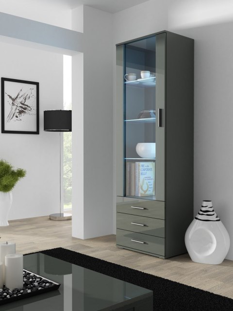 Zestaw SOHO 7 (RTV140 + Wit S1 + Półki) SZ/SZ POŁ Zestaw SOHO 7 (RTV140 + Wit S1 + Półki) SZ/SZ POŁ