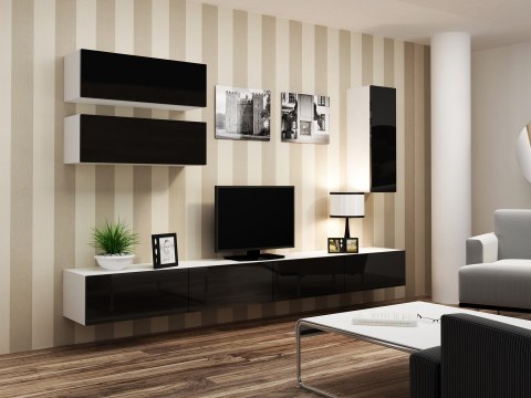 Zestaw VIGO 13 biały/czarny połysk Zestaw VIGO 13 biały/czarny połysk