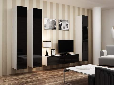 Zestaw VIGO 14 biały/czarny połysk Zestaw VIGO 14 biały/czarny połysk