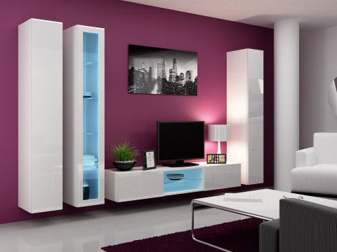 Zestaw VIGO 17 biały/biały połysk Zestaw VIGO 17 biały/biały połysk