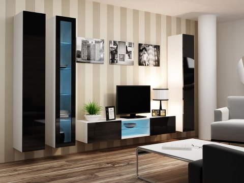 Zestaw VIGO 17 biały/czarny połysk Zestaw VIGO 17 biały/czarny połysk