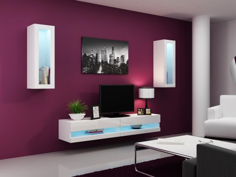Zestaw VIGO NEW 11 biały/biały połysk Zestaw VIGO NEW 11 biały/biały połysk
