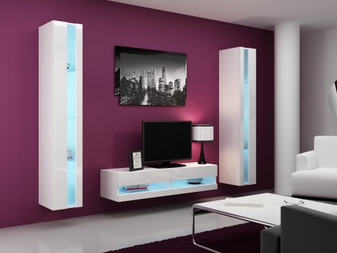Zestaw VIGO NEW 12 biały/biały połysk Zestaw VIGO NEW 12 biały/biały połysk