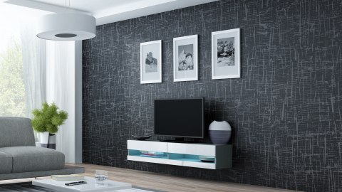 Zestaw VIGO NEW 12 szary/biały połysk Zestaw VIGO NEW 12 szary/biały połysk