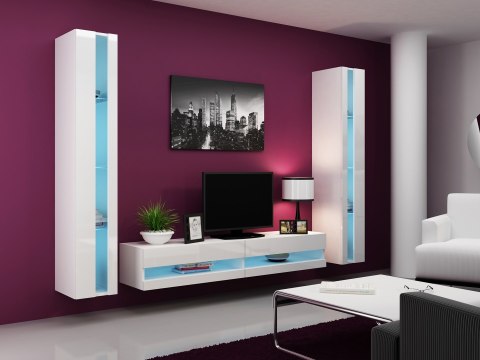 Zestaw VIGO NEW 3 biały/biały połysk Zestaw VIGO NEW 3 biały/biały połysk