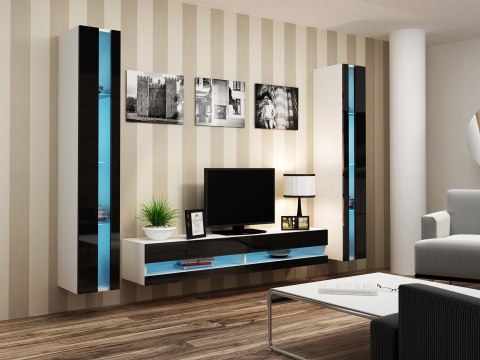Zestaw VIGO NEW 3 biały/czarny połysk Zestaw VIGO NEW 3 biały/czarny połysk