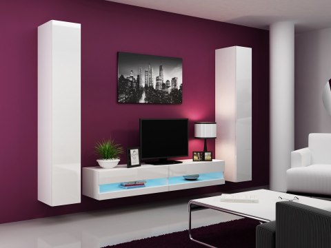 Zestaw VIGO NEW 4 biały/biały połysk Zestaw VIGO NEW 4 biały/biały połysk