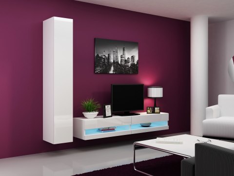 Zestaw VIGO NEW 9 biały/biały połysk Zestaw VIGO NEW 9 biały/biały połysk