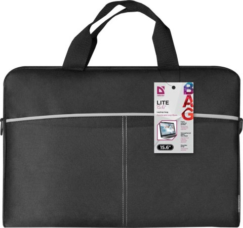 DEFENDER TORBA DO LAPTOPA LITE 15.6" CZARNO-SZARA 26086 DEFENDER TORBA DO LAPTOPA LITE 15.6" CZARNO-SZARA 26086