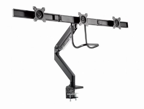 GEMBIRD BIURKOWE REGULOWANE RAMIĘ/UCHWYT NA 3 MONITORY 17-27, VESA 100X100MM, DO 6 KG GEMBIRD BIURKOWE REGULOWANE RAMIĘ/UCHWYT NA 3 MONITORY 17-27, VESA 100X100MM, DO 6 KG