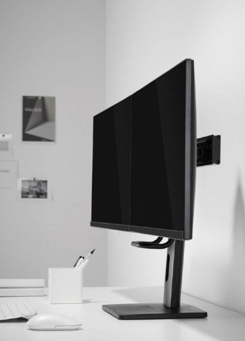 GEMBIRD STOJAK BIURKOWY NA DWA MONITORY Z REGULACJĄ WYSOKOŚCI 17-27, VESA 100X100MM, DO 6 KG GEMBIRD STOJAK BIURKOWY NA DWA MONITORY Z REGULACJĄ WYSOKOŚCI 17-27, VESA 100X100MM, DO 6 KG
