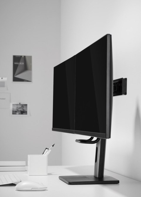 GEMBIRD STOJAK BIURKOWY NA DWA MONITORY Z REGULACJĄ WYSOKOŚCI 17-27, VESA 100X100MM, DO 6 KG GEMBIRD STOJAK BIURKOWY NA DWA MONITORY Z REGULACJĄ WYSOKOŚCI 17-27, VESA 100X100MM, DO 6 KG